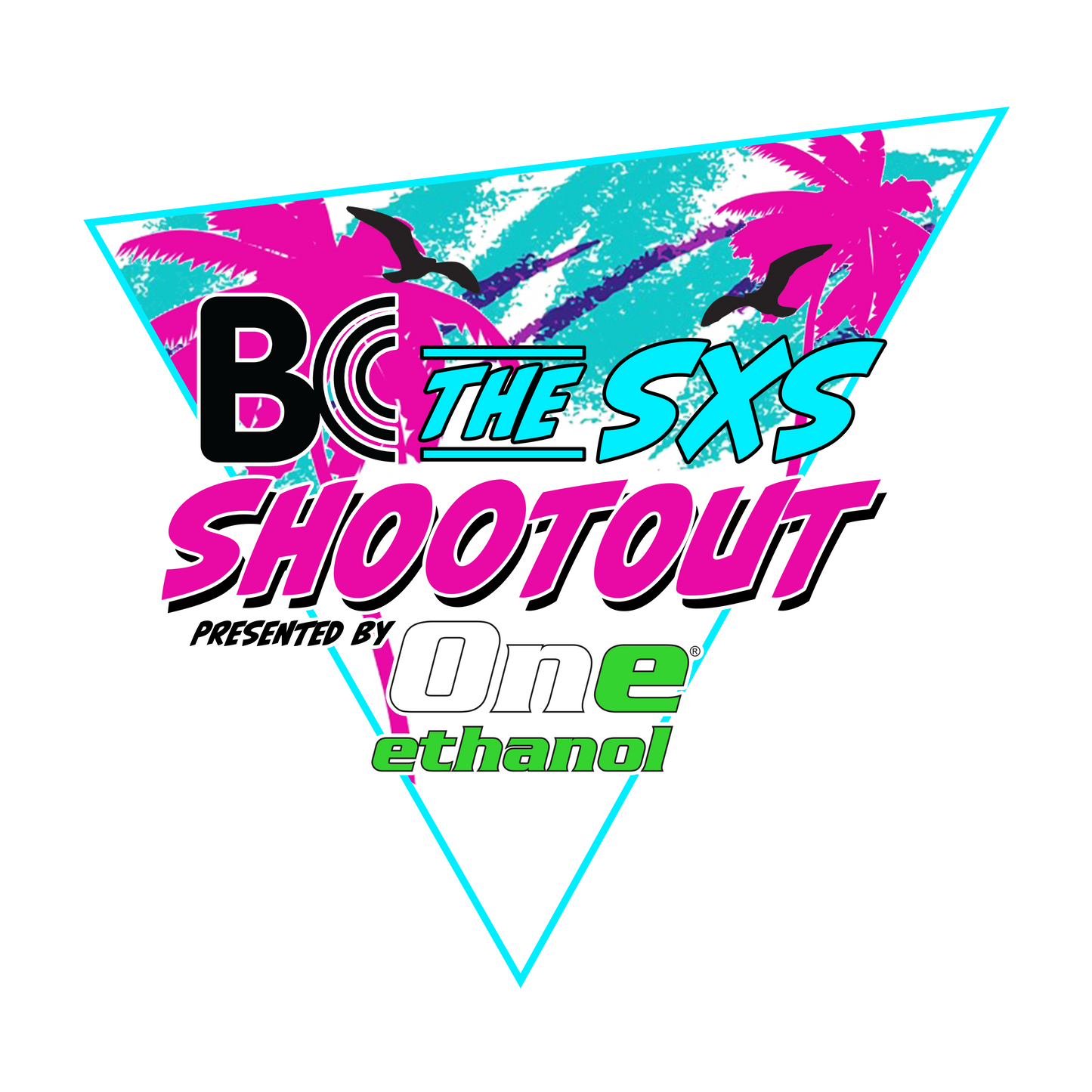 The RunBC SXS Shootout Presented By One Ethanol Official Event Sticker