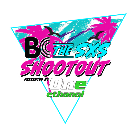 The RunBC SXS Shootout Presented By One Ethanol Official Event Sticker