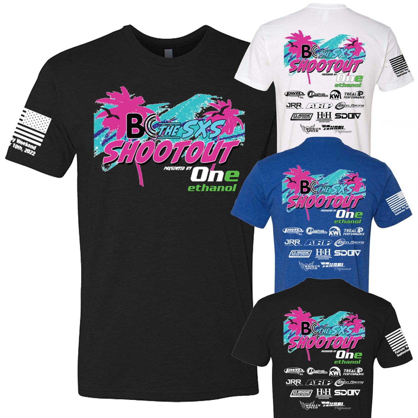 *Race Two* The 2022 SXS Shootout Presented By One Ethanol Official Event T-Shirt