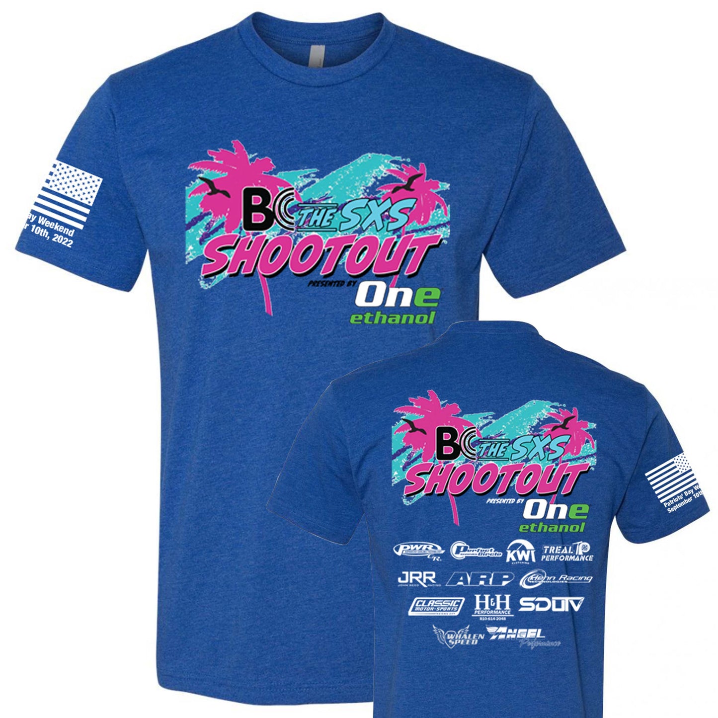 *Race Two* The 2022 SXS Shootout Presented By One Ethanol Official Event T-Shirt