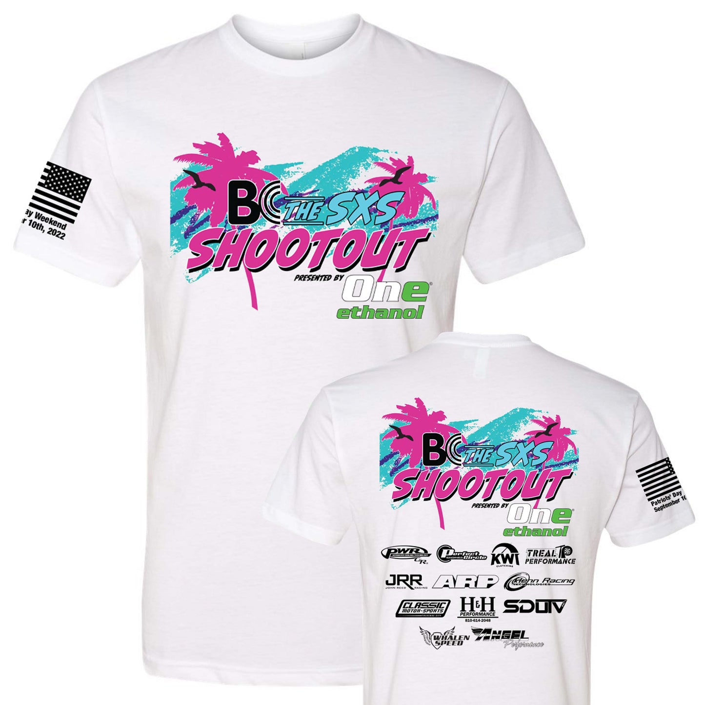 *Race Two* The 2022 SXS Shootout Presented By One Ethanol Official Event T-Shirt